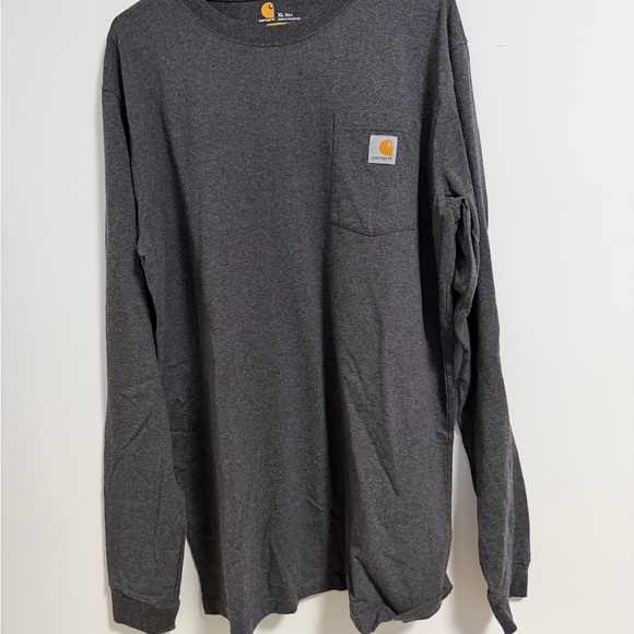 Carhartt Charcoal Long Sleeve XLT Tee - Picture 6 of 13